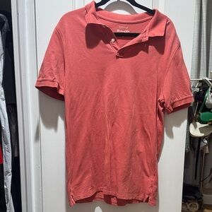 Men's Coral Polo Shirt